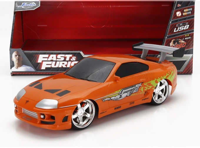 TOYOTA Brian's Supra Mkiv (1995) - Paul Walker - Fast & Furious, Orange