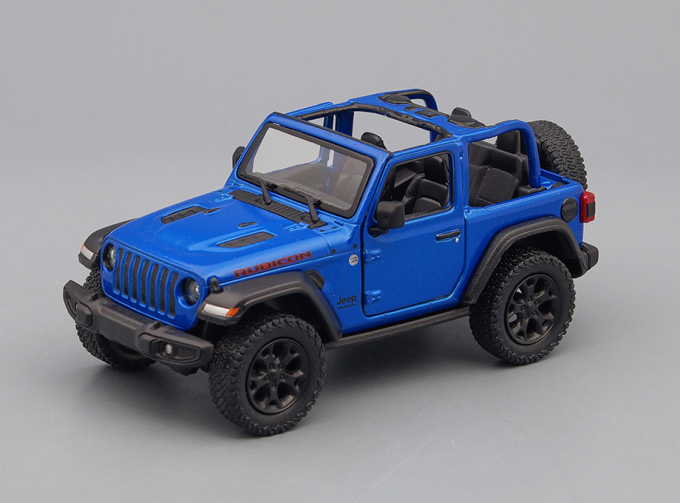 JEEP Wrangler, blue / black