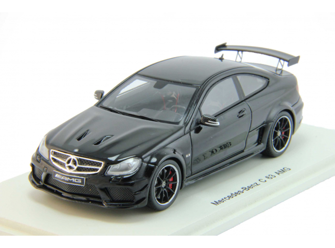 MERCEDES-BENZ C63 AMG (2014), black