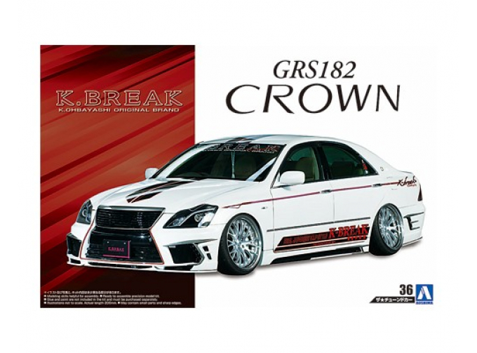 Сборная модель Toyota Crown K-Break Hyper Zero Custom GRS182