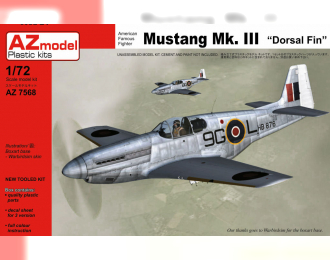 Сборная модель Mustang Mk.III „Dorsal fin“