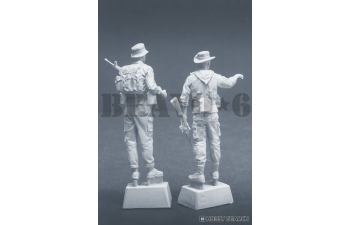 Фигурки командование мобильных ударных сил армии США (2) / MIKE Force (2)