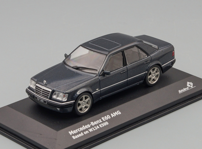 MERCEDES-BENZ E-Class E60 AMG (W124) 1994, black