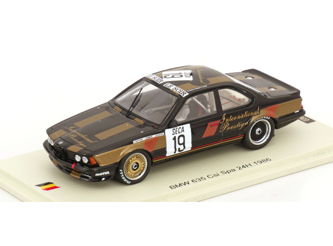 BMW 635 CSI E24 No 19 24h Spa, Guitteny/Robert/Castel (1986)