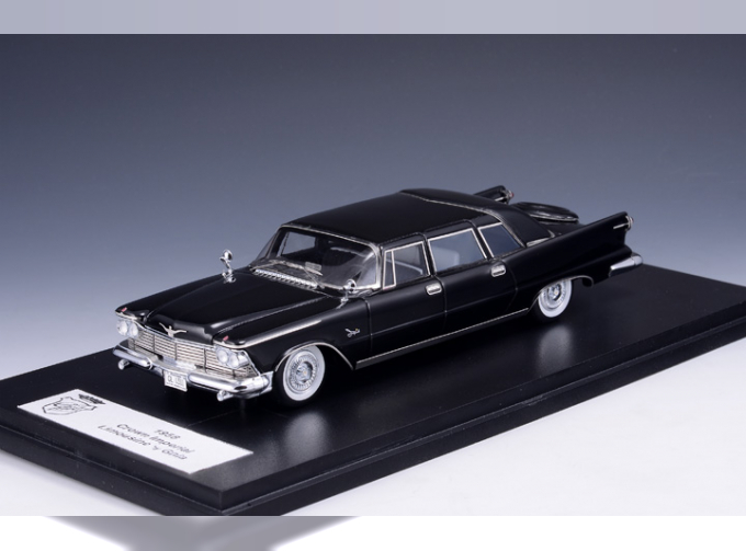 IMPERIAL CROWN Limousine by Ghia (1958), black