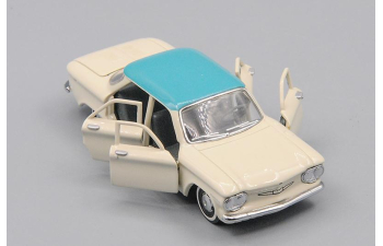 CHEVROLET Corvair (1960) white / green