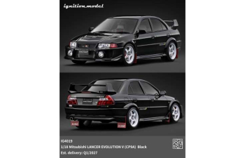MITSUBISHI Lancer EVO V (CP9A), black