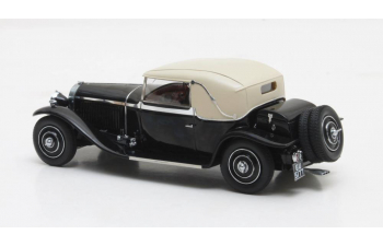 BUGATTI Type 46 Faux Cabriolet Veth & Zoon #46293 (1930), black