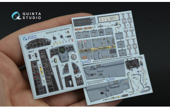 3D Декаль интерьера кабины F-104A (Italeri)