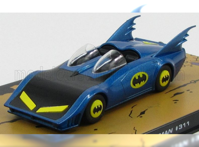 BATMAN Batmobile - 311 1979, Blue Met Matt Black