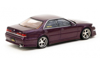 TOYOTA Mark II JZX100 VERTEX RHD, purple metallic