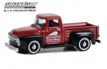 FORD F-100 "Indian Motorcycle Service" (1956), Red/Black