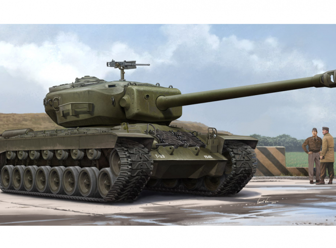 Сборная модель Танк T29E1 Heavy Tank