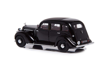 Humber Snipe Saloon - 1938 with 3 side windows (black)