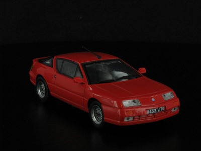 ALPINE V6 - GT Turbo Le Mans de 1990, серия Alpine and Renault Sportives 37, красный