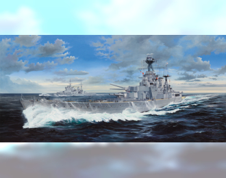 Сборная модель Корабль HMS Hood