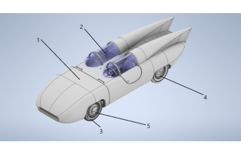 Сборная модель АСК 1960г