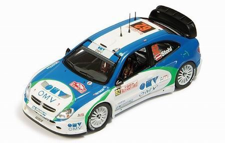 CITROEN Xsara WRC 62 Stohl-Minor Rally Monte Carlo 2005, белый с голубым