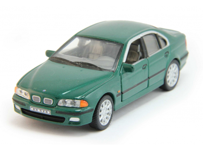 BMW 528i Sedan, green metallic