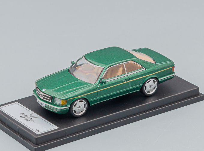 MERCEDES-BENZ 500 SEC (C126), green metallic