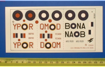 Сборная модель De Havilland Mosquito MkII/VI/XVIII