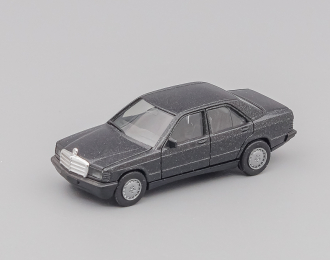 MERCEDES-BENZ 190 E (W201), black metallic