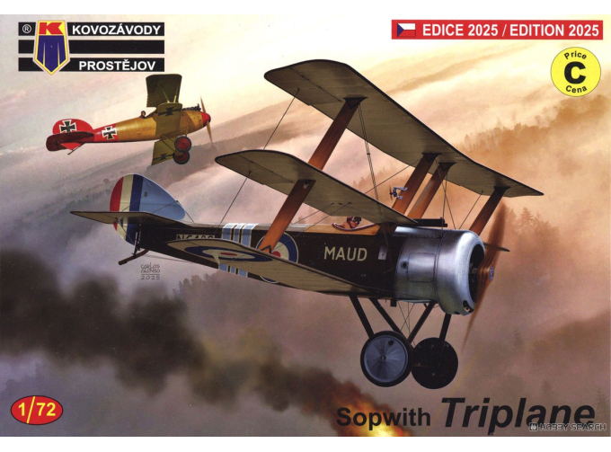 Сборная модель Sopwith Triplane
