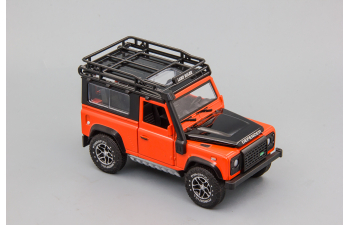 LAND ROVER Defender 90. Adventure Edition, оранжевый/чёрный