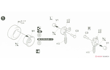 Сборная модель Suzuki Wagon R RR/RR Sports