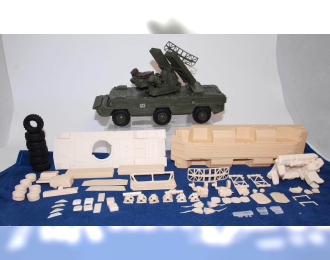 (KIT) Пусковая установка "Оса-АКМ" на остроносом шасси БАЗ-5937