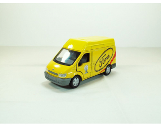 FORD Transit фургон, Platinum Series 1:43, желтый