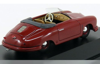 PORSCHE 356 Gmund Cabriolet Open (1950), Dark Red