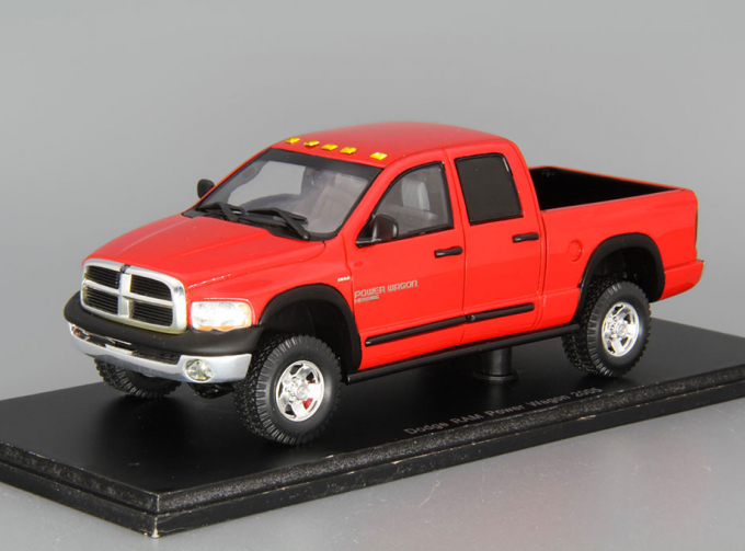 DODGE RAM Power Wagon (2005), red / black