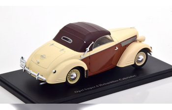 OPEL Super 6 Hebmueller Convertible (1937), creme brown