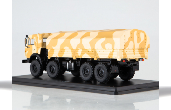 Камский грузовик 6350 Мустанг, камуфляж пустынный