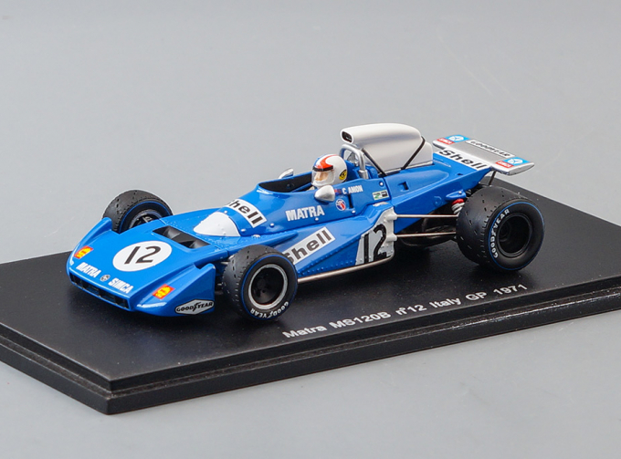 Matra-Simca MS 120B no.12, Italy GP (1971), blue