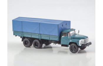 ЗИL-133ГЯ бортовой с тентом, морская волна