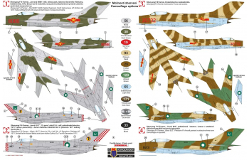 Сборная модель Самолет Shenyang F-6A Early