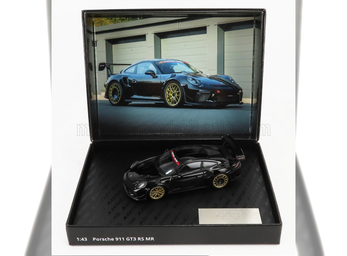 PORSCHE 911 991-2 Gt3 Rs Mr Team Manthey Racing 2018 - Golden Rims, Black