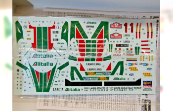 Сборная модель LANCIA STRATOS 1977 MONTE-CARLO RALLY WINNER