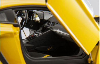 LAMBORGHINI Aventador LP750-4 SV (2015), yellow