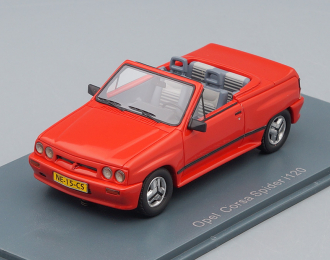 OPEL Corsa A Spider Irmscher (1985), red