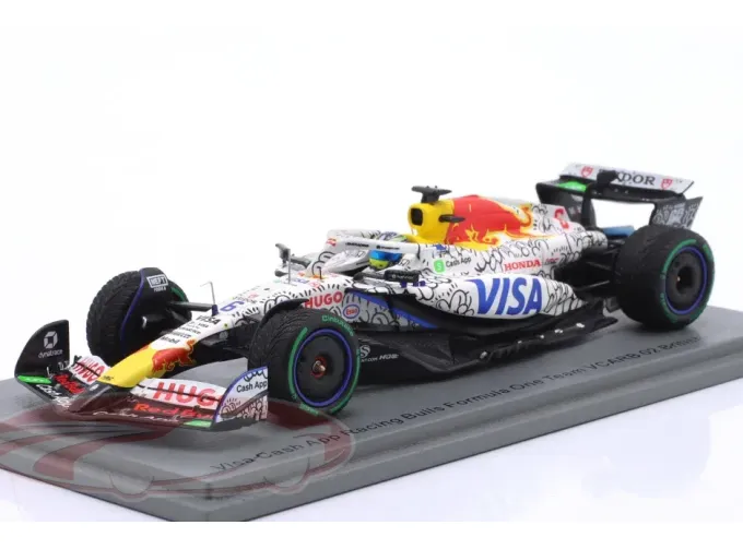 Racing Bulls VCARB 02 №6 Visa Cash App Racing Bulls Formula One Team British GP (Silverstone) Formula 1 Isack Hadjar (2025)
