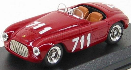 FERRARI 166 Mm Mille Miglia (1950) №711 Bracco - Maglioli, Red