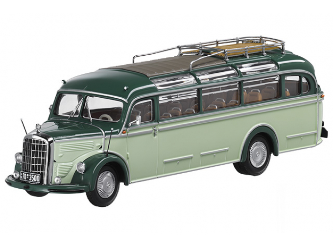 MERCEDES-BENZ O3500, green / light green