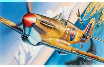 Сборная модель Spitfire Mk. Vb. (подарочный набор)
