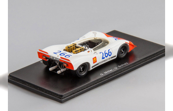 PORSCHE 908/02 Spyder #266 Winner Targa Florio G. Mitter - U. Schütz (1969), white