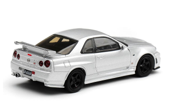 NISSAN Skyline GT-R (R34) Z-Tune (1999), silver metallic