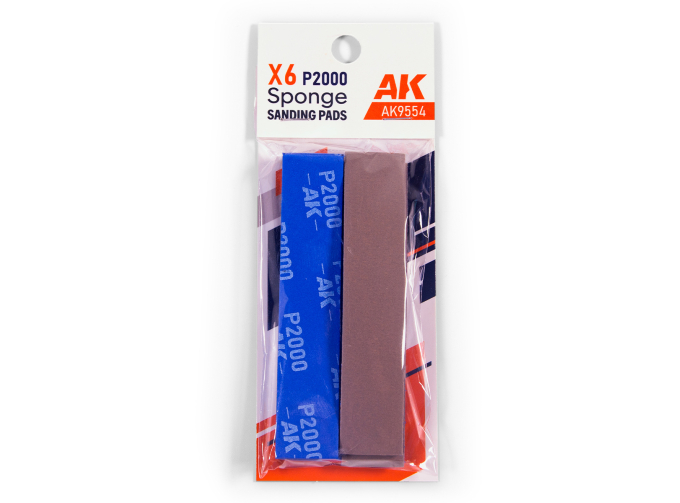 Губка с зернистостью P2000 (6 шт.) / Sponge P2000 Grit (6 Units)