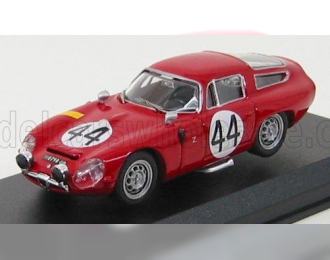 ALFA ROMEO Tz 1 Sebring N 44 Le Mans 1965 Koob - Finchel, Red